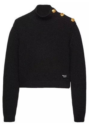 Prada wool turtleneck sweater - Black
