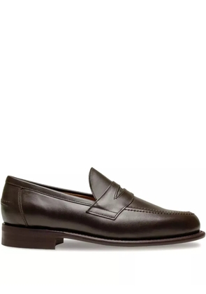 Sanders penny loafers - Brown
