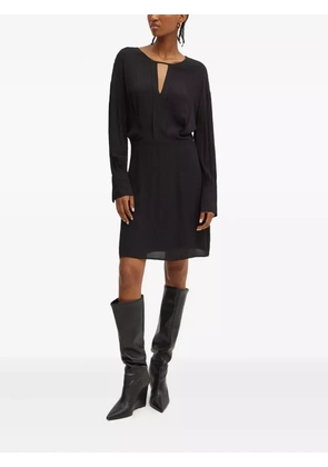LIU JO long-sleeve midi dress - Black