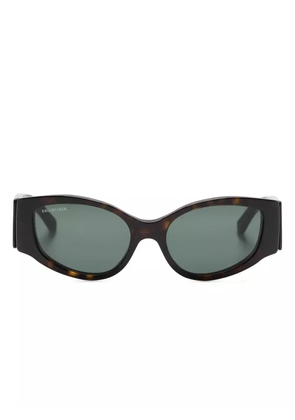 Balenciaga Eyewear Rive Gauche cat-eye sunglasses - Brown