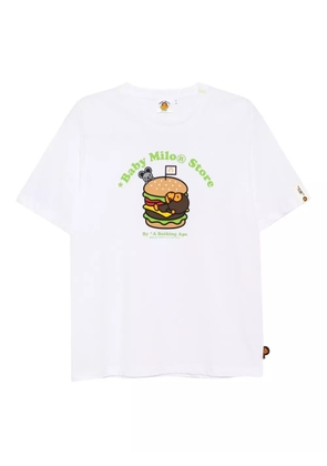 *BABY MILO® STORE BY *A BATHING APE® cotton T-shirt - White