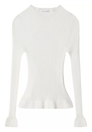 Cecilie Bahnsen Jayla knitted top - White