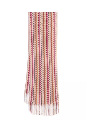 Missoni zigzag scarf - Pink