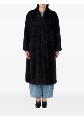 Sword Eco Fox long coat - Black