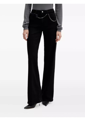 LIU JO chain-detail jeans - Black