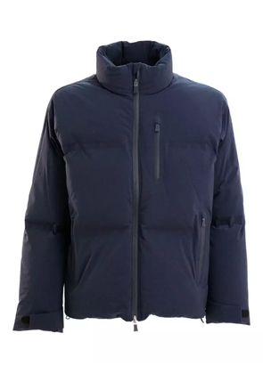 Herno quilted zip-front padded jacket - Blue