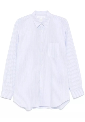 Comme Des Garçons Shirt striped shirt - Blue