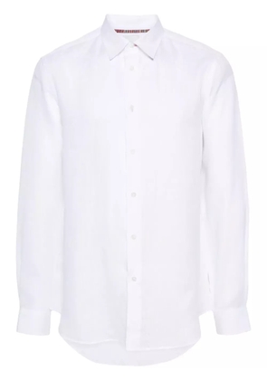 Paul Smith poplin linen shirt - White