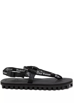 Suicoke x District Vision GUT-DVN sandals - Black