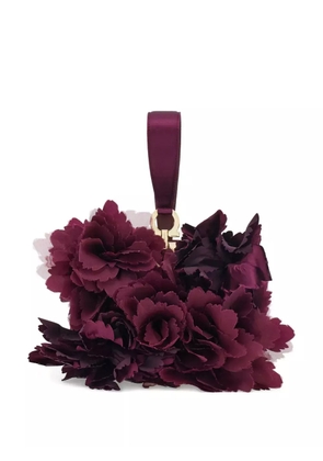 Ferragamo floral mini bag - Purple