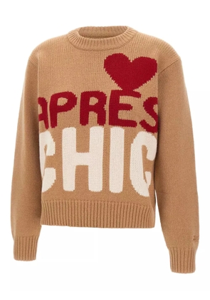 MC2 Saint Barth embroidery crewneck sweater - Neutrals