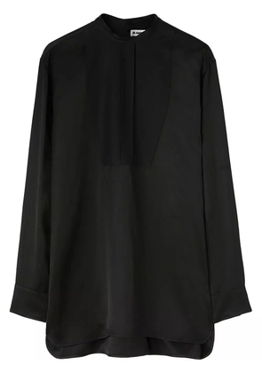 Jil Sander Thursday P.M. linen-blend shirt - Black