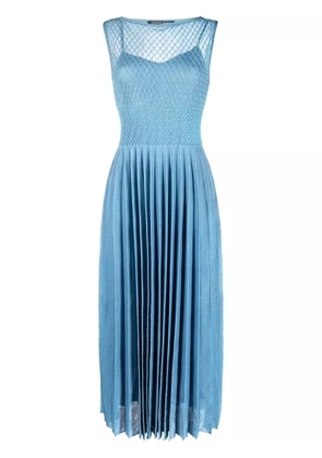 Antonino Valenti pleated skirt dress - Blue