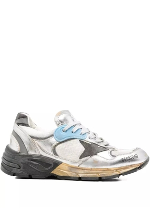 Golden Goose Dad-Star lace-up sneakers - Silver