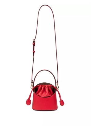 ETRO small Saturno leather bucket bag - Red