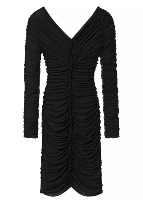 AZ FACTORY ruched off-shoulder dress - Black