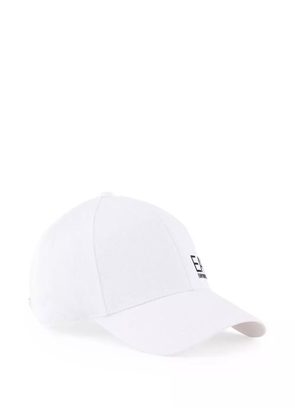 Ea7 Emporio Armani logo-print baseball cap - White