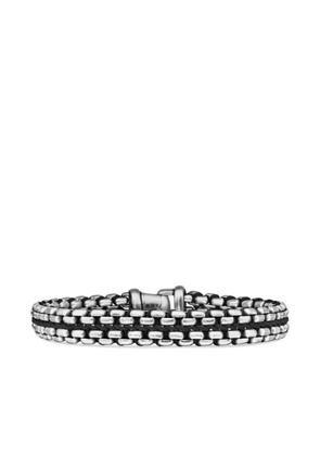 David Yurman sterling silver Woven Box Chain bracelet (12mm)