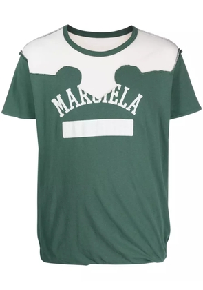 Maison Margiela Décortiqué logo-print T-shirt - Green