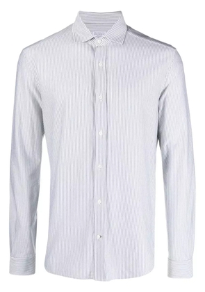 Brunello Cucinelli striped long-sleeve shirt - Green