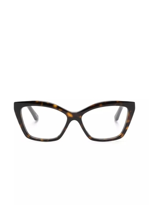Balenciaga Eyewear cat-eye glasses - Brown