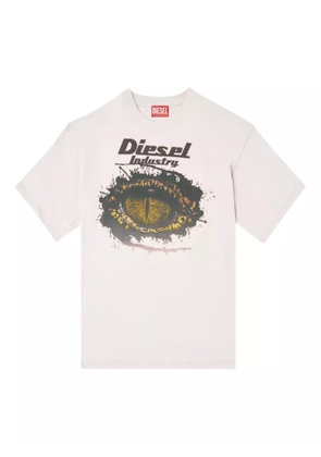Diesel graphic-print short-sleeve T-shirt - Neutrals