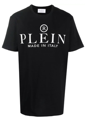 Philipp Plein logo-print short-sleeved T-shirt - Black