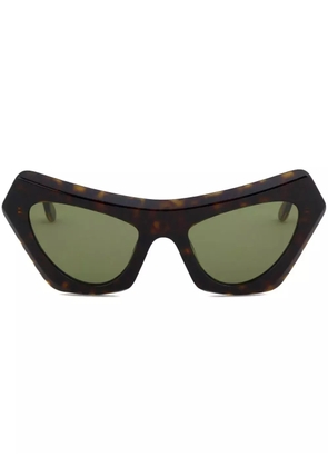 Marni Eyewear Devil's Pool cat-eye sunglasses - Brown