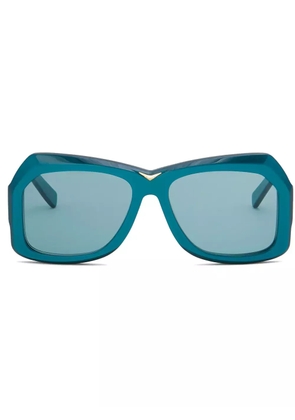 Marni Eyewear Tiznit oversize-frame sunglasses - Green