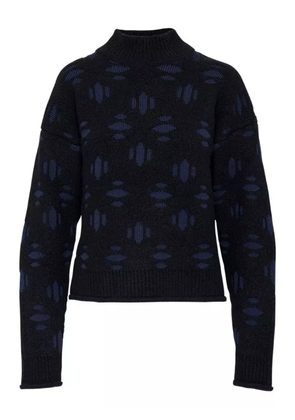 Aztech Mountain snowflake sweater - Black