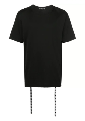 Mastermind World crew neck logo printed T-shirt - Black