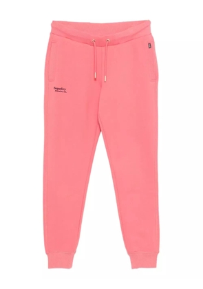Superdry drawstring-fastening track pants - Pink