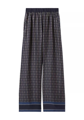 Claudie Pierlot horsebit-patterned trousers - Blue