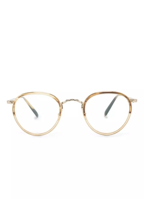 Oliver Peoples round-frame glasses - Neutrals