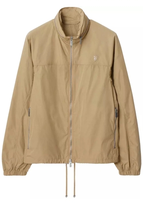 Burberry logo-badge jacket - Neutrals