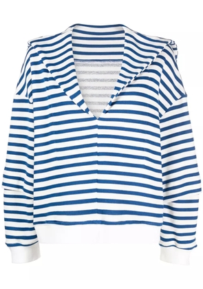 Ioana Ciolacu sailor-collar striped top - Blue