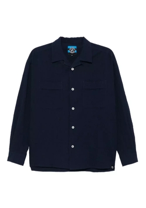 SPORT b. by agnès b. seersucker shirt - Blue