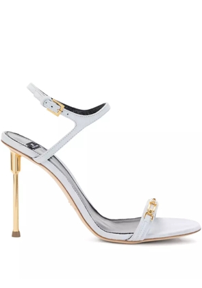 Elisabetta Franchi strappy stiletto sandals - Neutrals