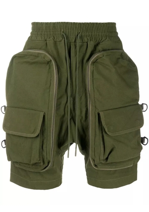 Readymade drawstring cargo shorts - Green