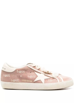 Golden Goose Super Star suede sneakers - Pink