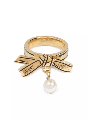 Jimmy Choo Ribbon ring - Gold