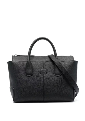 Tod's medium Di leather tote bag - Black