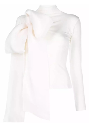 Atu Body Couture bow-detail blouse - White