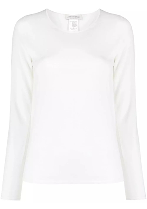 Le Tricot Perugia crew-neck wool sweater - White