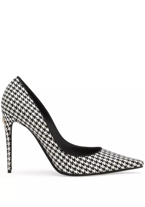 Dolce & Gabbana houndstooth pumps - White