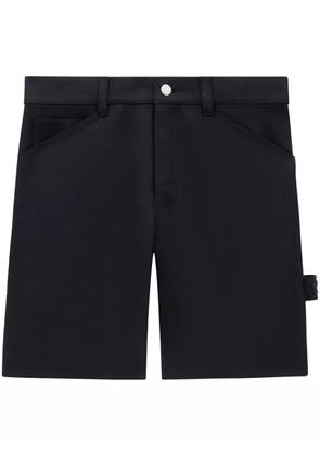 Courrèges twill bermuda shorts - Black