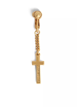 DSQUARED2 cross-pendant earring - Gold
