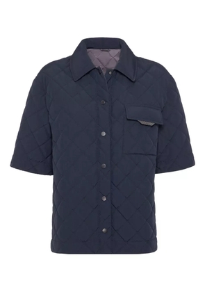 Brunello Cucinelli padded jacket - Blue