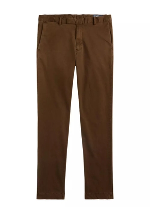 Polo Ralph Lauren flat-front cotton trousers - Brown