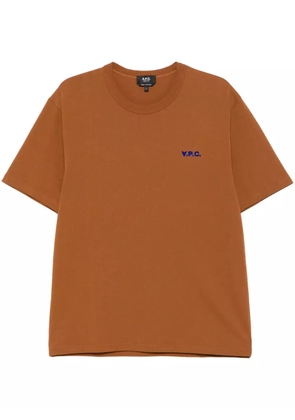 A.P.C. Boxy Petit VPC T-shirt - Brown